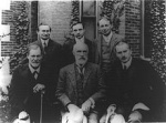 220px-Hall Freud Jung in front of Clark 1909